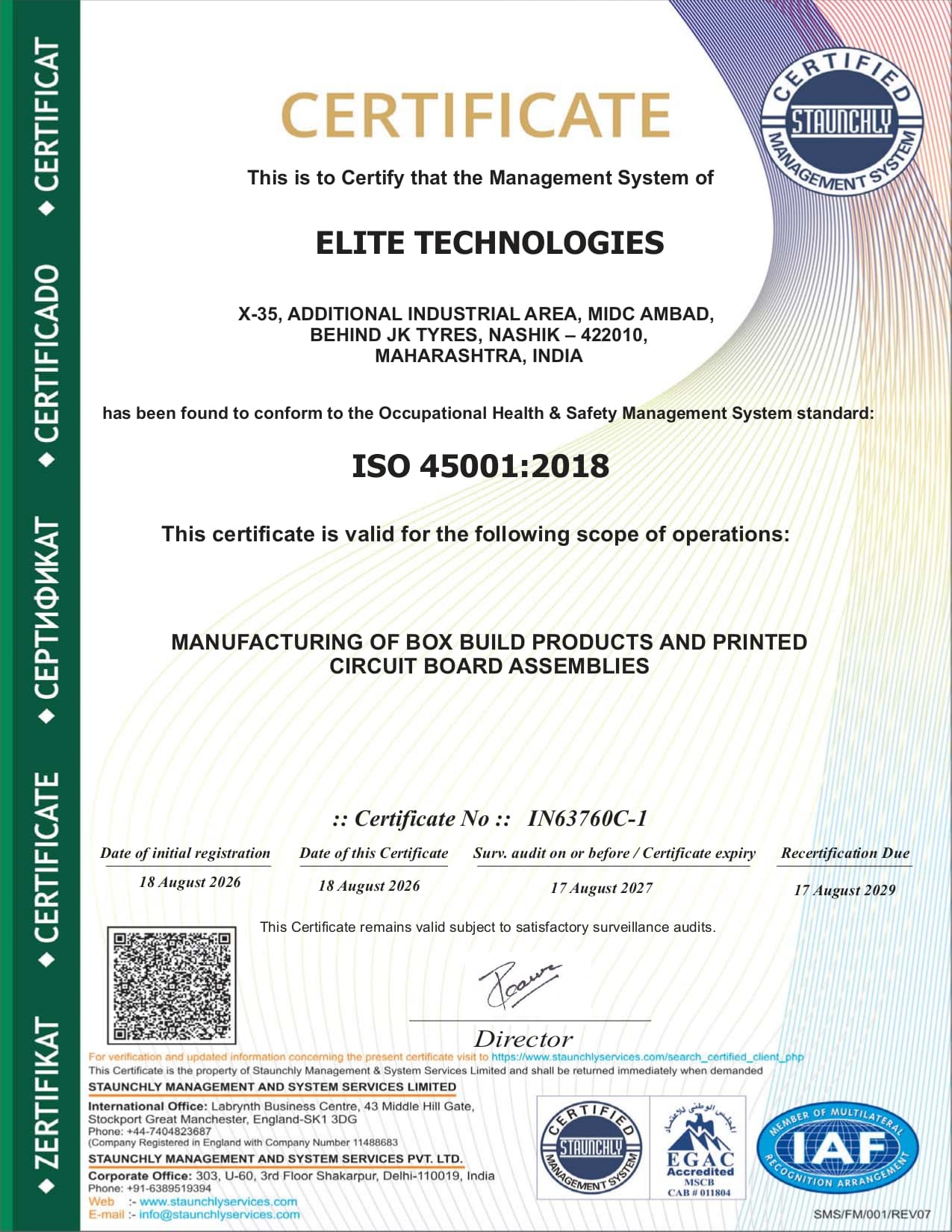 ISO 45001:2018